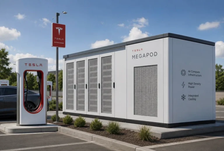 Tesla Quer Transformar Postos de Carregamento em Data Centers de IA com o “Megapod”