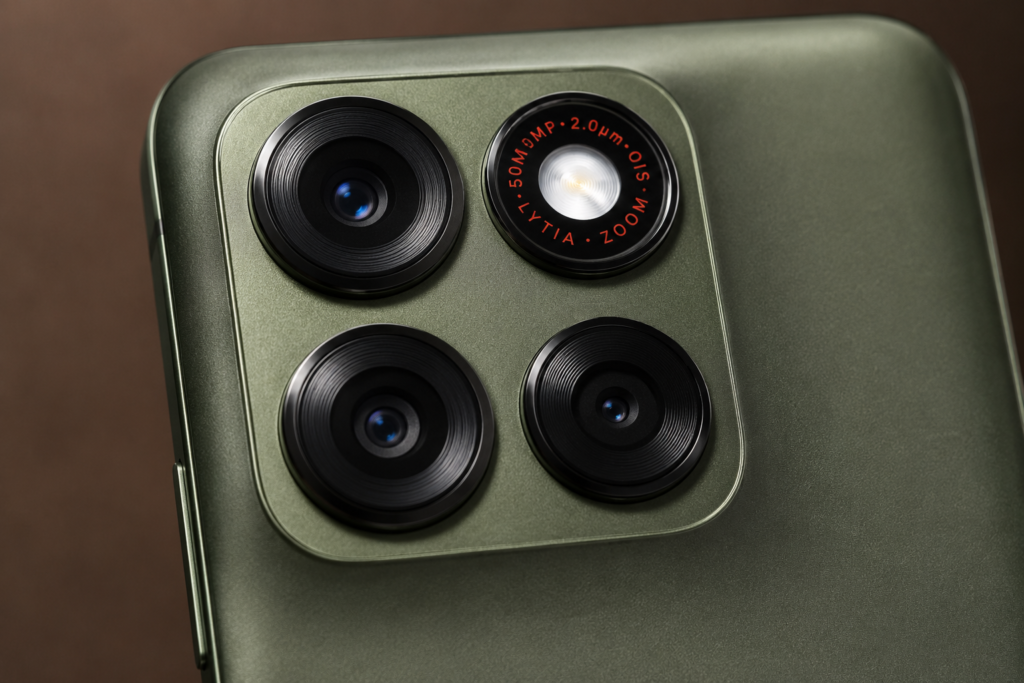 Câmera principal de 200 MP do Motorola Edge 70 Plus em detalhe